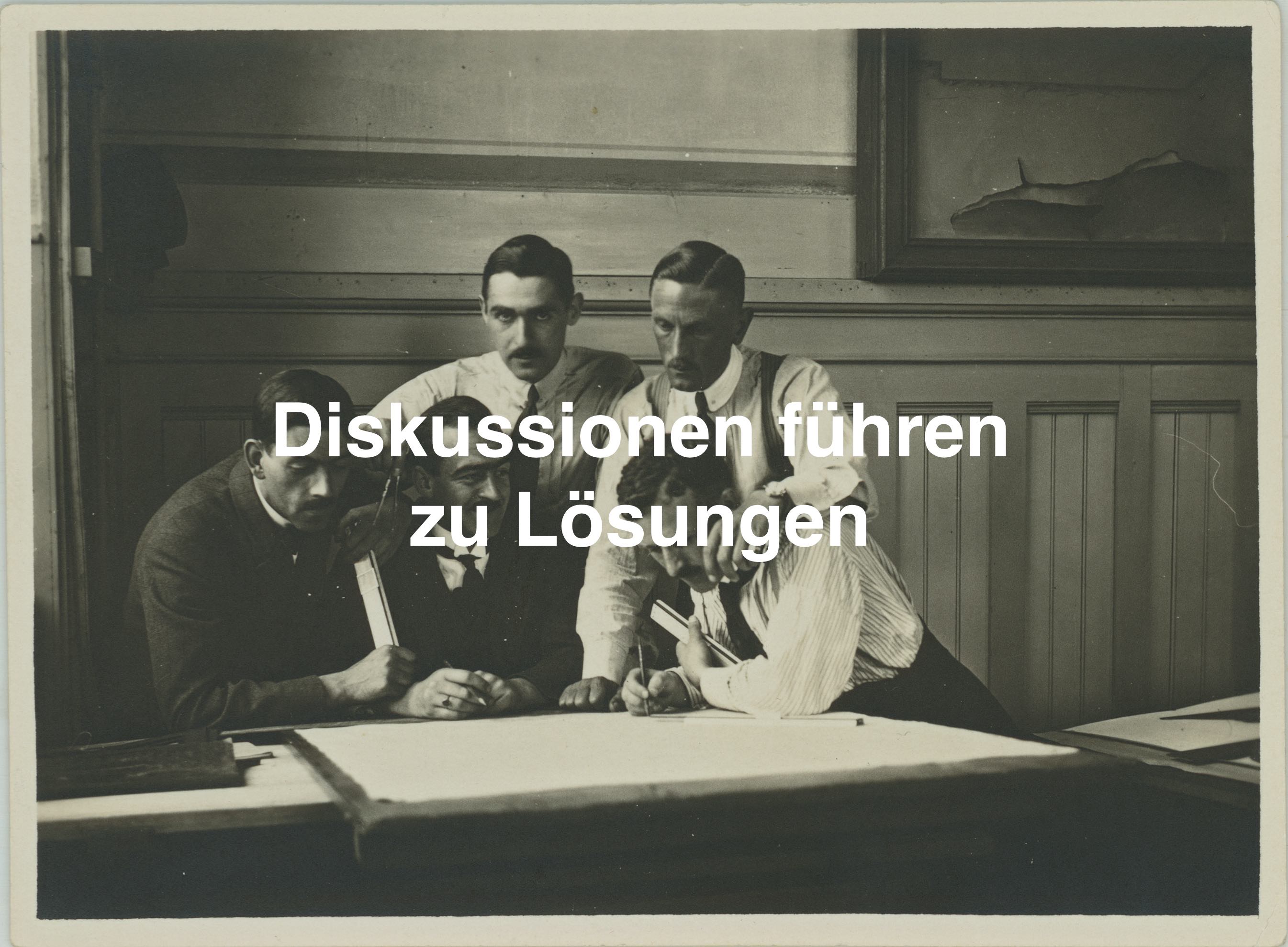 ETH Machinenbau Studenten, Jahr 1920